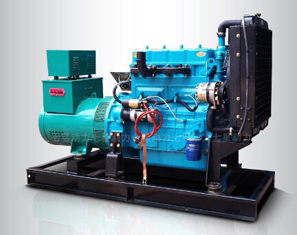 东营上柴30kw大型柴油发二手电机组_COPY